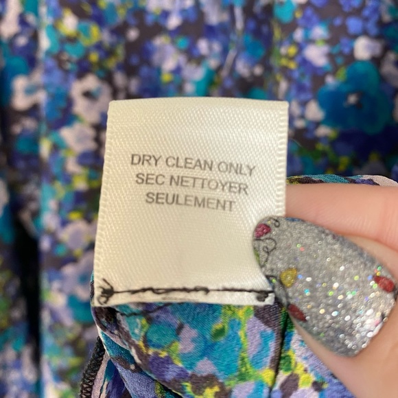 Rebecca Taylor Silk Floral Peasant Blouse - Picture 12 of 12